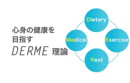 心身の健康を目指すDERME理論